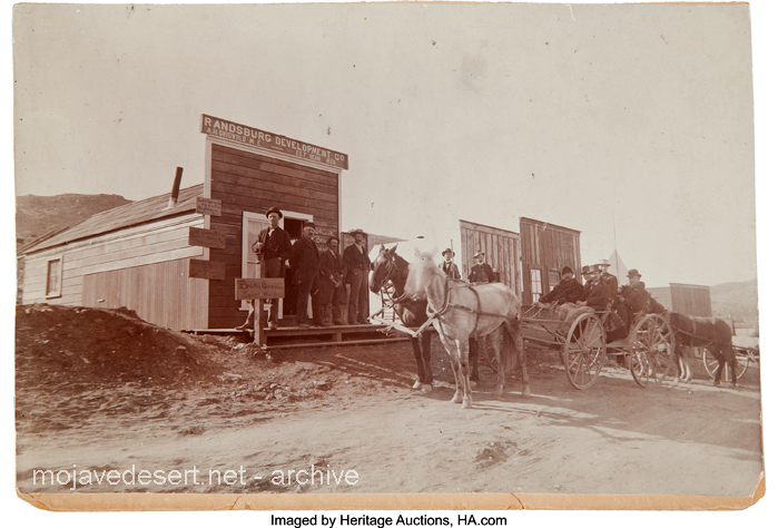 Rand Development Company Selling Mining Property and Lots for Businesses and Homes - 1897